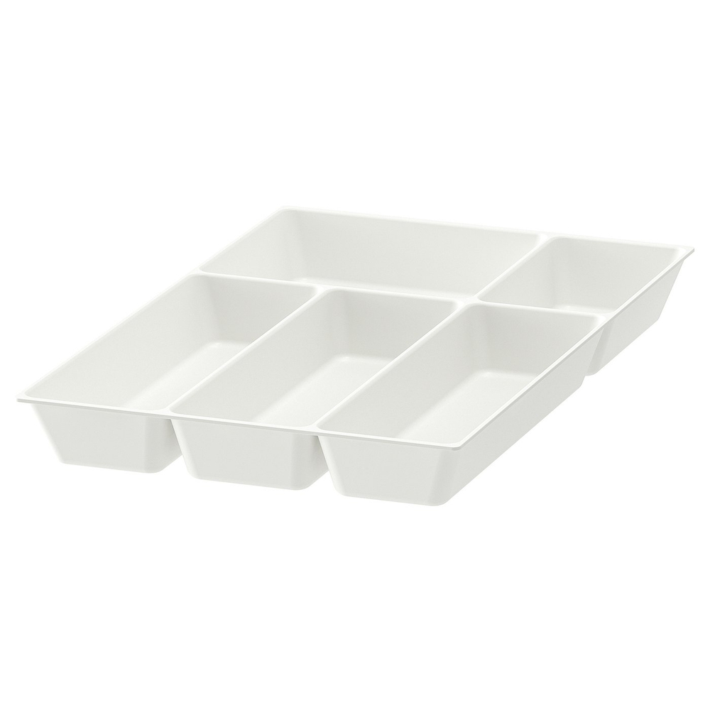 IKEA UPPDATERA  (ИКЕА УППДАТЕРА)  -  Лоток для столовых приборов - белый 32x50 см