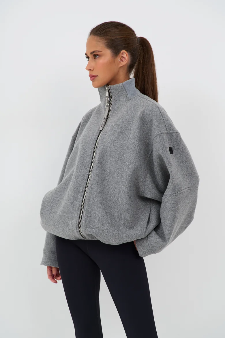 Пальто Crop Penhaligon Dark Grey