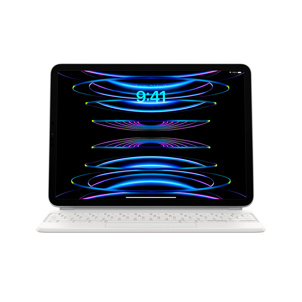 Клавиатура Apple Magic Keyboard для iPad Pro 11" (3-го поколения) и iPad Air (4‑го поколения), White (Белый) MJQJ3