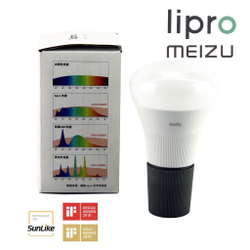 Meizu LiPro лампа солнечного света 8W 3400К E27 CRI97 на фиолетовых светодиодах по технологии SunLike