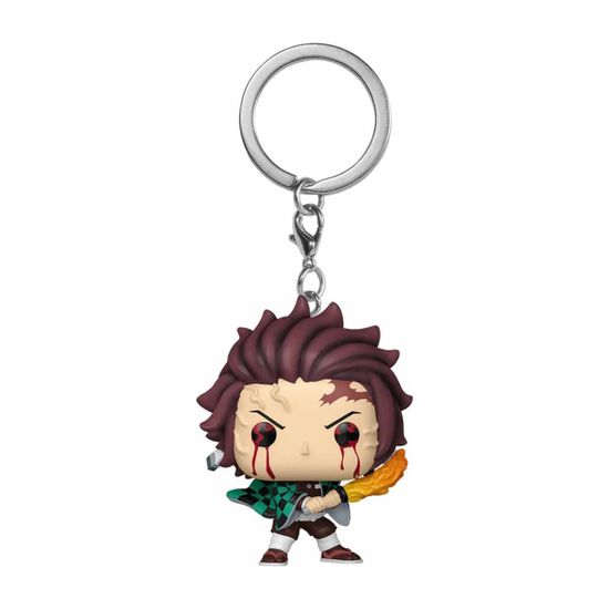 Брелок Funko Pocket POP! Demon Slayer Tanjiro Kamado (Sun Breathing) 85334
