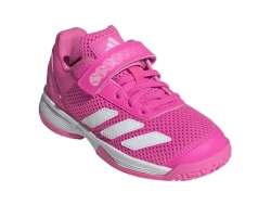 Детские теннисные кроссовки Adidas Courtflash K - lucid pink/cloud white/lucid pink