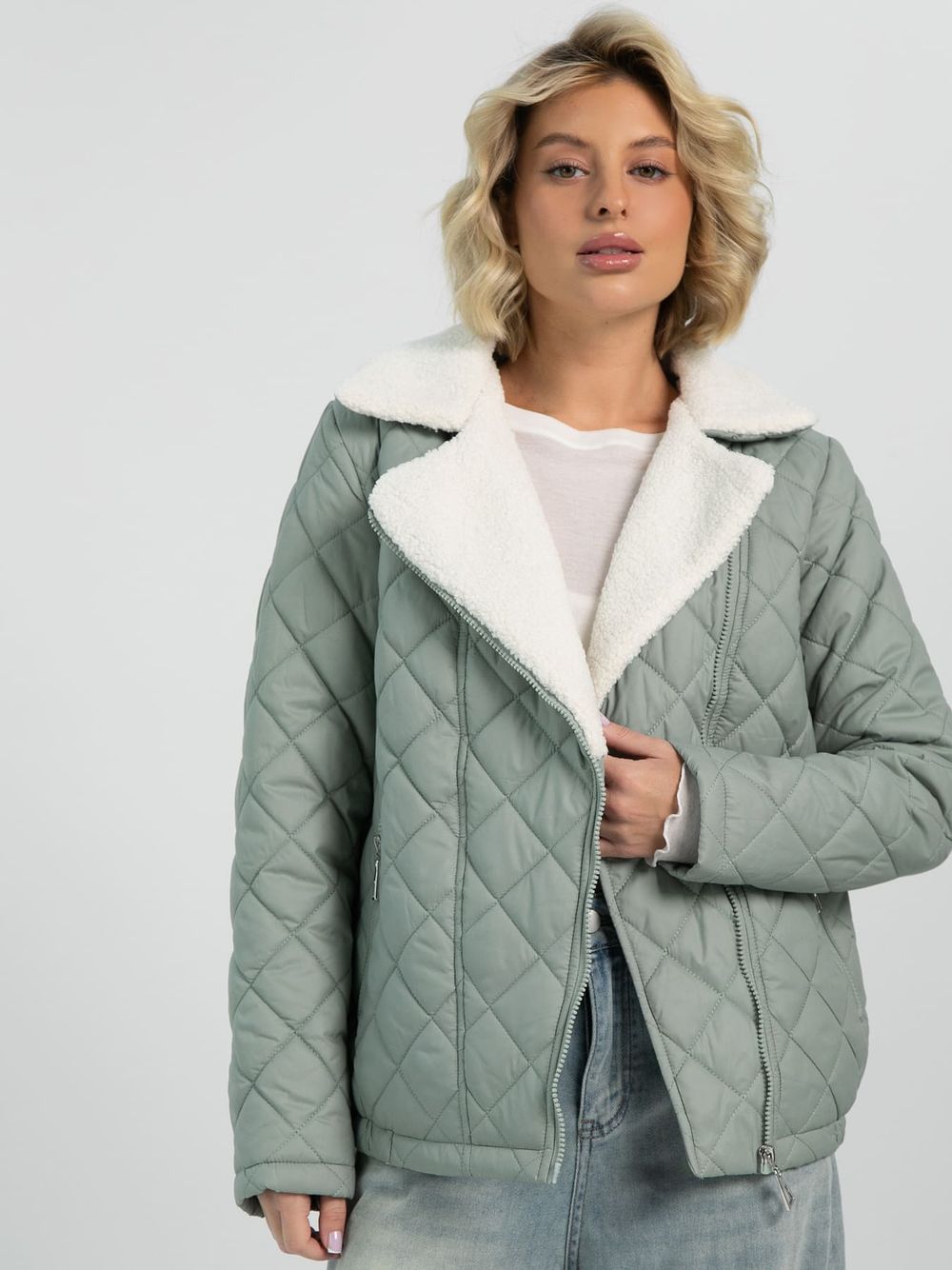 Куртка Маша (оливка) Б16495-4М LT Collection