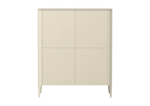 Шкаф Type oak 4 двери (молочный)