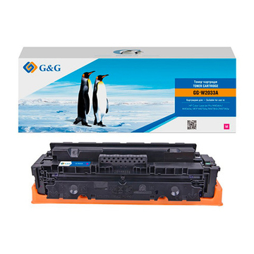 Картридж G&G аналог HP W2033A (415A) для LaserJet M454/M479 пурпурный (2.1k)