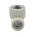 Тройник PP-R комбинированный серый Дн 32х3/4" ВР VALFEX 10127132Г