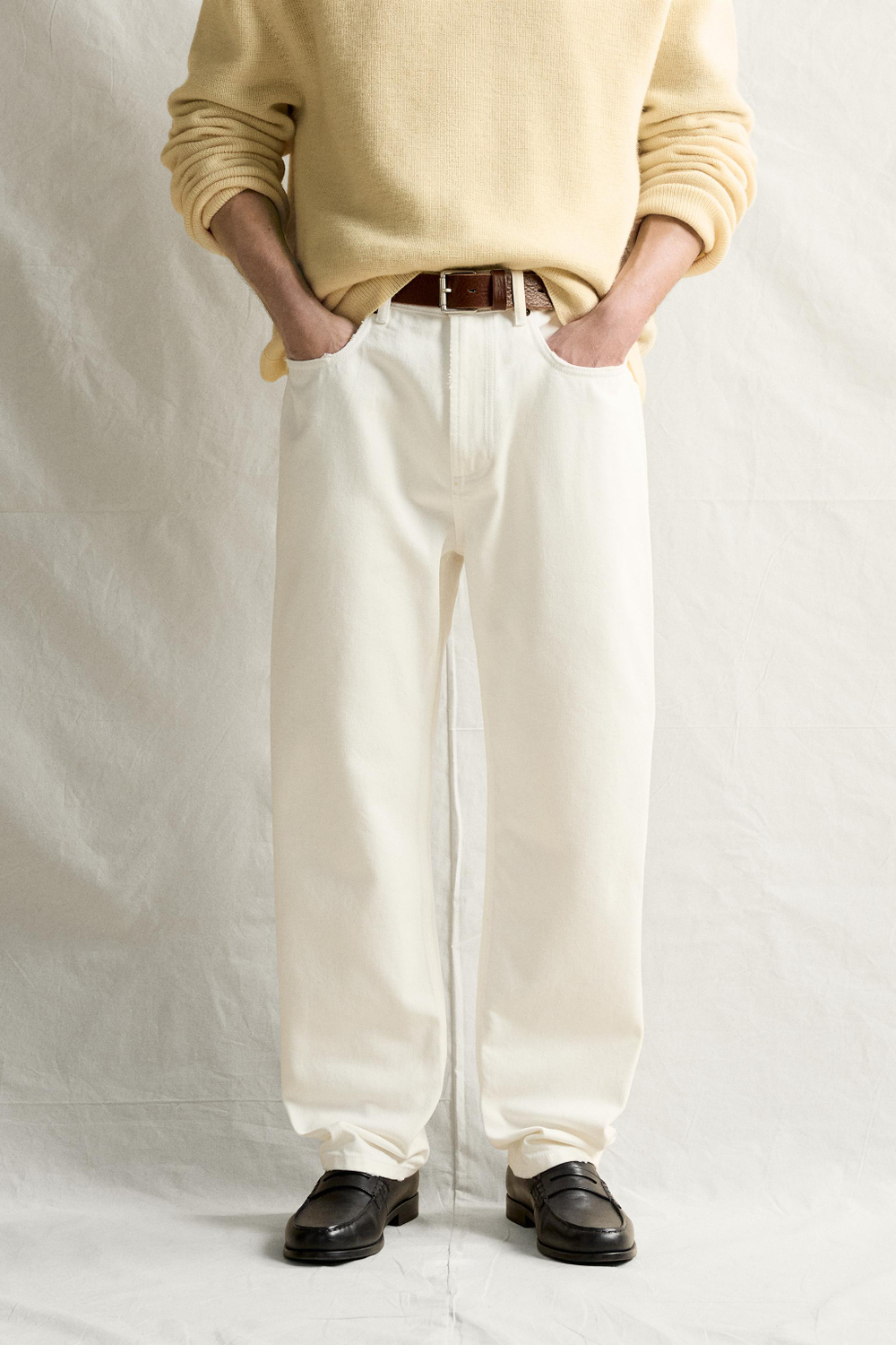 ДЖИНСЫ BAGGY FIT — ZARA · 5762/350