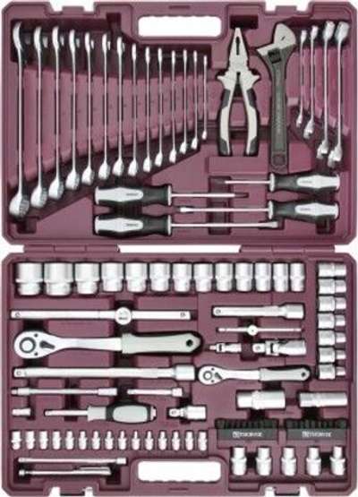 Набор инструмента универсальный 1/4", 1/2"DR, 101 предмет