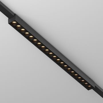 Трековый магнитный светильник LED 18W 3000К IP20 TR162-1-18W3K-M-B чёрный Points Elasity Maytoni