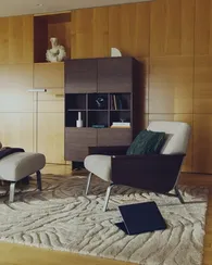 Tribet Шерстяной жаккардовый ковер zebra 200 x 300 см