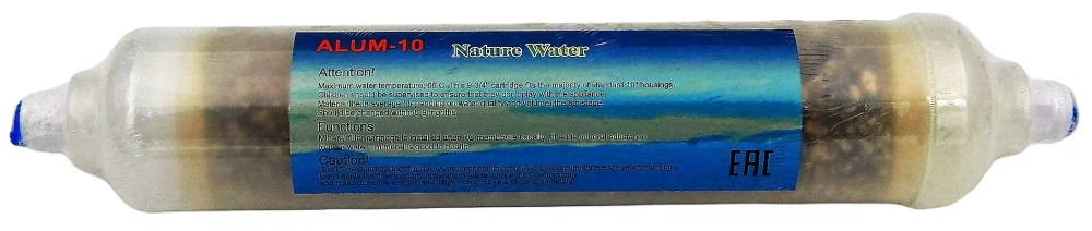 Постфильтр (минерализатор) для систем обратного осмоса MB-10 NatureWater (ALUM-10)