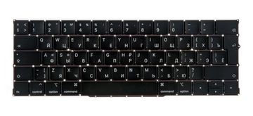 Клавиатура для MacBook Pro 13″ A2159 Mid 2019 (Г-образный Enter, RUS)