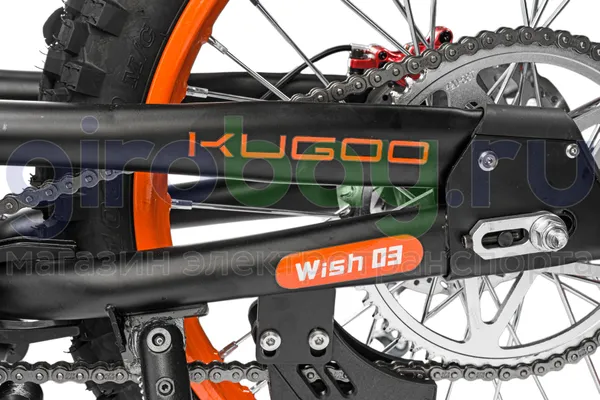 Электропитбайк KUGOO WISH 03 2000W (60V/27Ah) фото №22