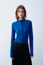 АТЛАСНАЯ ЮБКА МИДИ — ZARA