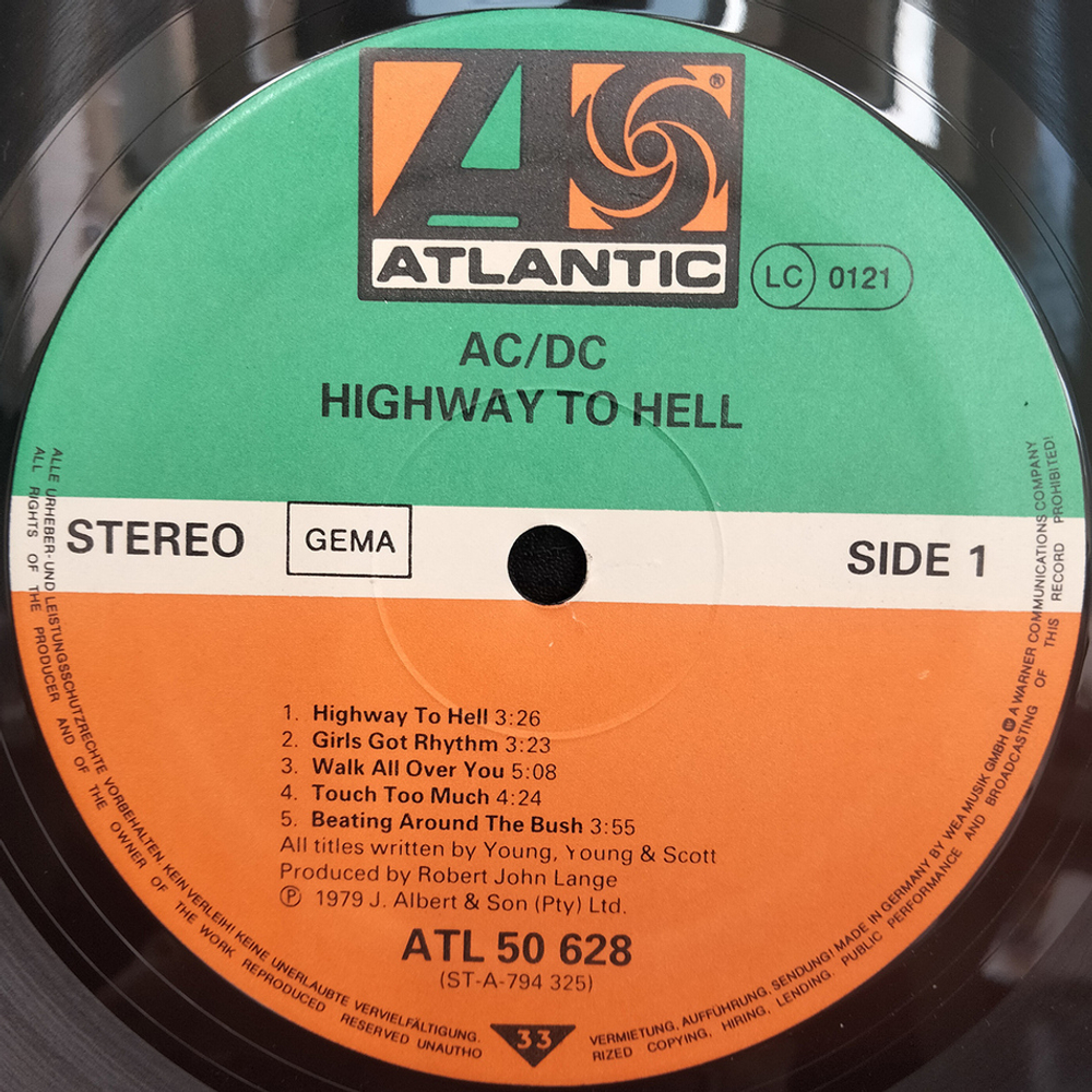 AC/DC / Highway To Hell (LP)