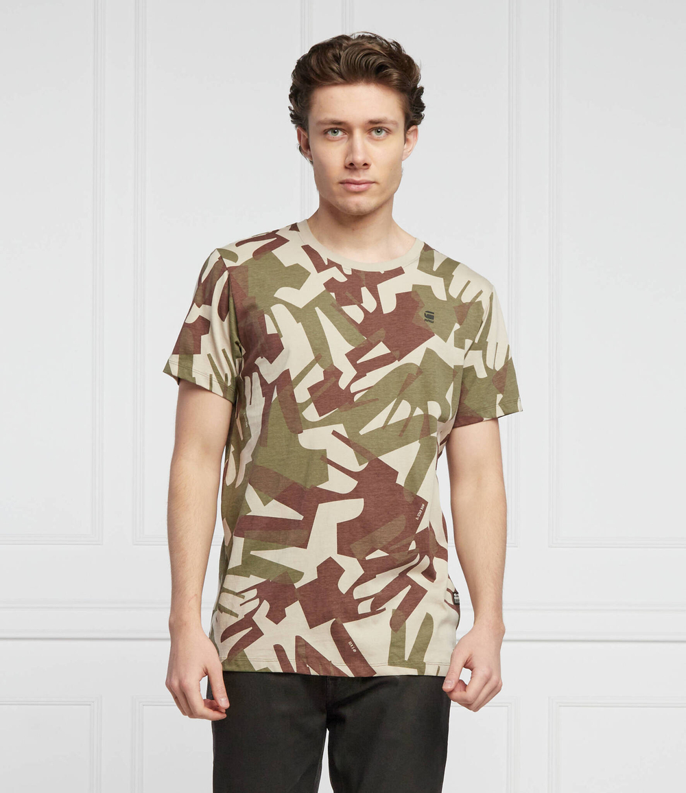 футболка G- Star Raw - коричневый(D21379 C334)