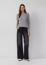 Джинсы Regular Fit / High Rise / Wide Leg / s.Oliver
