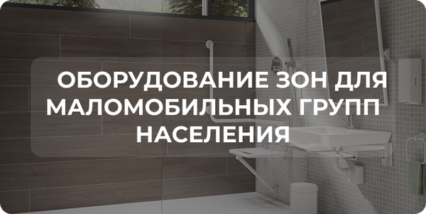 Оборудование зон для маломобильных групп населения Оборудование зон для маломобильных групп населения