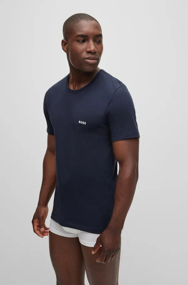 Футболки (набор 3 шт) мужские BOSS TShirt RN 3P Classic