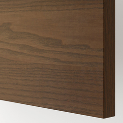 IKEA STENSTA  (ИКЕА СТЕНСТА)  -  Фасад ящика - тёмно-коричневый ясеневый шпон 40x40 см