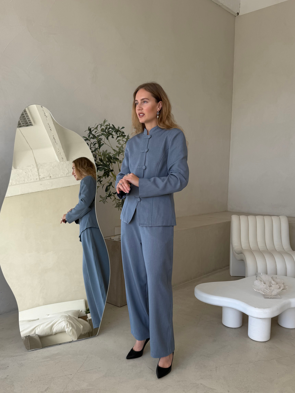 Костюм Eleganza серый