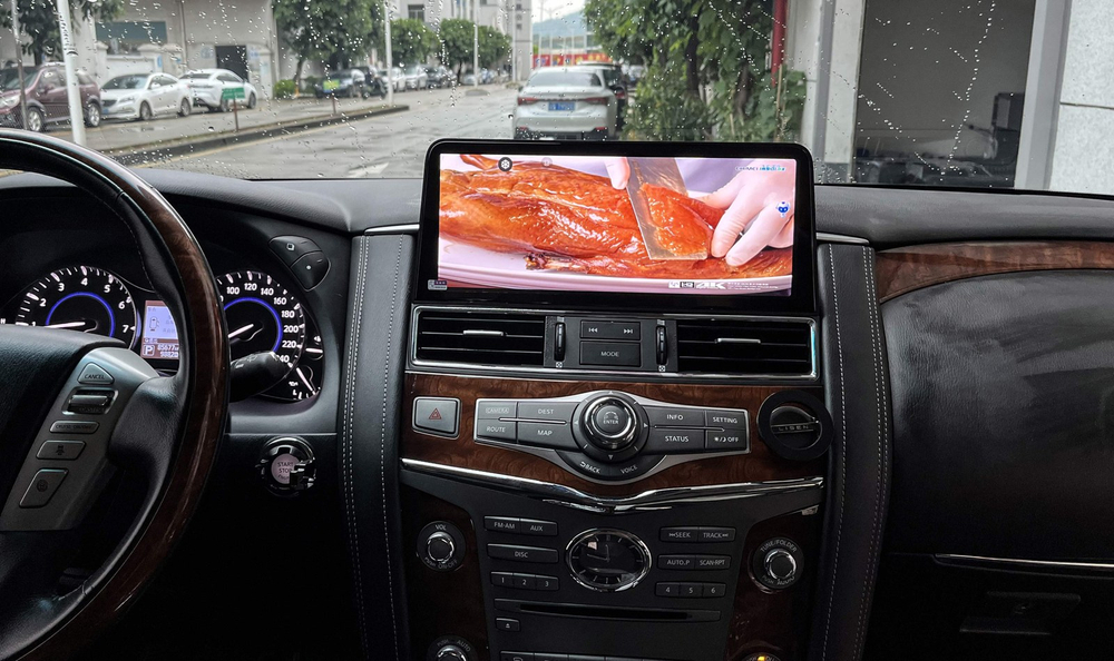 Штатная магнитола для NISSAN PATROL Y62 2010+ high / INFINITY QX56 / QX80 KUBERG DH-N1230