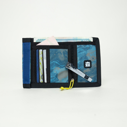 Кошелек Wallet GO x JANESONN ENGRAVE синий/желтый