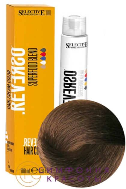 7.34 "Reverso Hair Color"Блонд золотисто-медный 100мл
