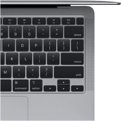 Ноутбук Apple MacBook Air A2337 M1 8 core 8Gb SSD256Gb/7 core GPU 13.3" IPS (2560x1600) macOS grey space WiFi BT Cam (MGN63CH/A)