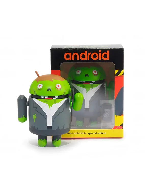 Android Mini Collectible Figure Special Edition робот коллекционный, зомби (Zombie Procces)