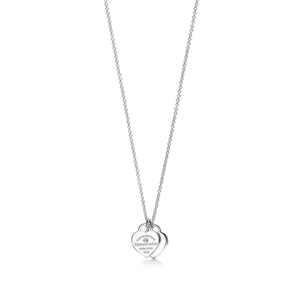 Подвеска из серебра с бриллиантом, Tiffany💠Единственная в наличии