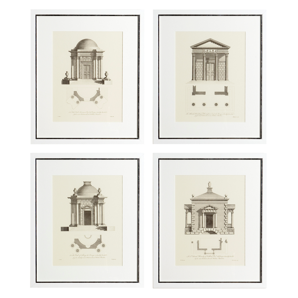 Постер Prints Architecture set of 4 арт.105679