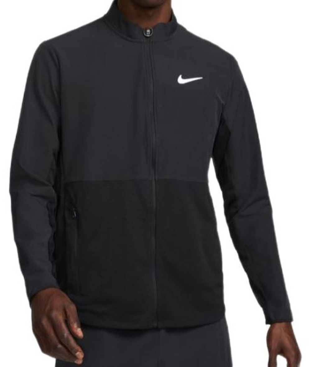 Мужская теннисная кофта Nike Court Advantage Packable Jacket - черный