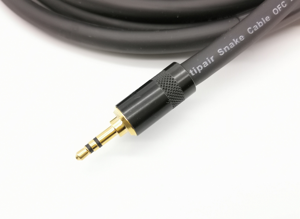 Кабель аудио 3.5 - 2х6.3мм, 7м, ZZcable