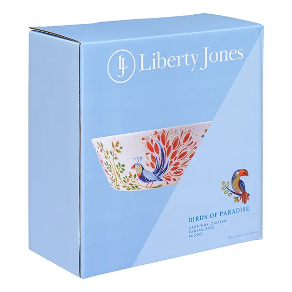 Набор салатников fantail bird из коллекции birds of paradise, 900 мл, 2 шт.
