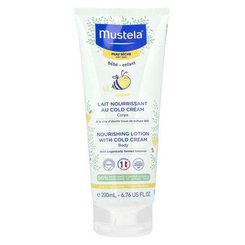Mustela, Питательный лосьон для тела с холодным кремом, 200 мл (6,76 жидк. Унции)