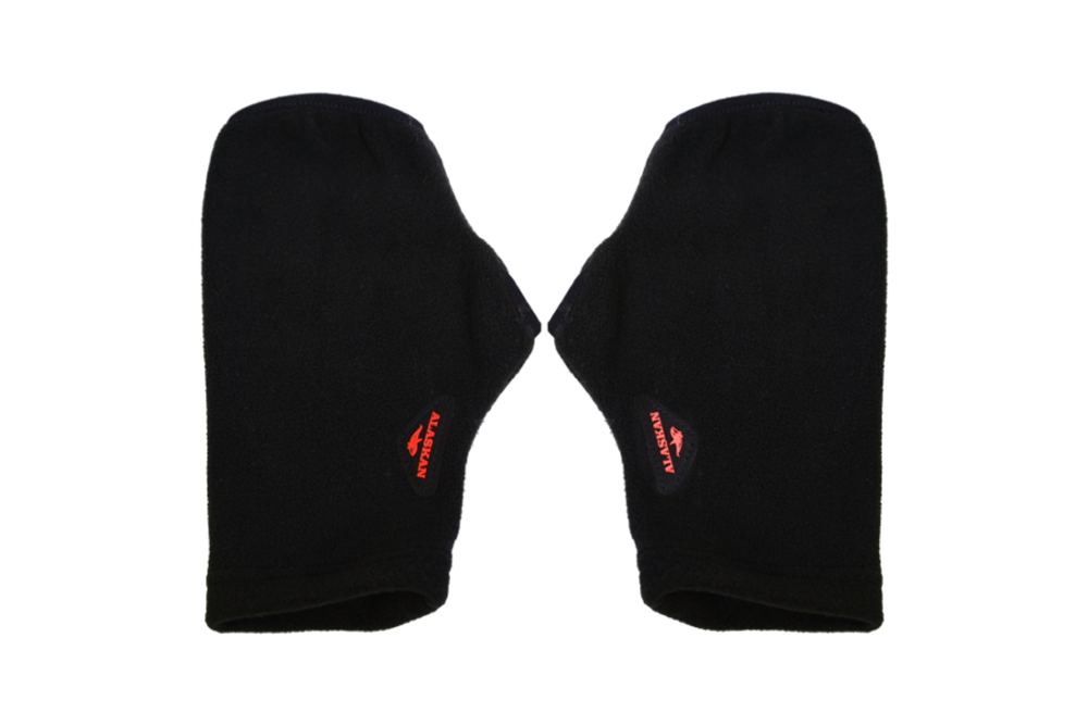 Варежки флис.Small Mittens чёрн.  M