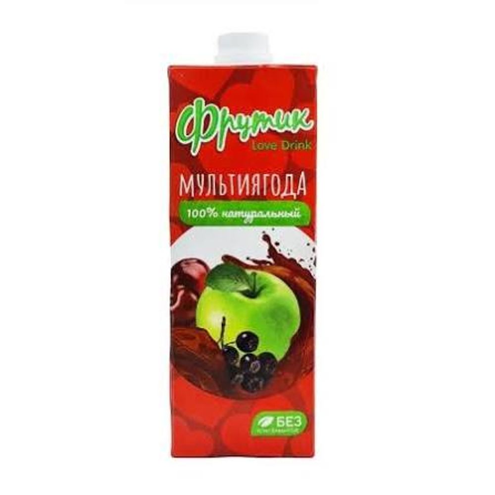 Напиток мультиягодный Фрутик 0,95 л