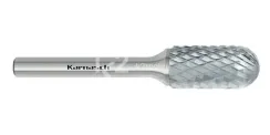 Борфреза твердосплавная Karnasch форма C, 6х18х6х50 мм, насечка HP-6, без покрытия, арт. 11.3024-055