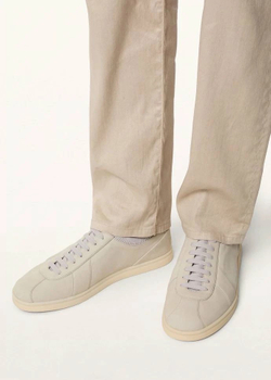 Бежевые кроссовки Loro Piana Soho 2.0 Walk