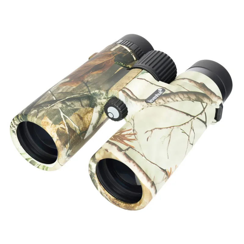 Бинокль Levenhuk Camo Maple 10x42 с сеткой в защитной расцветке, вид сверху