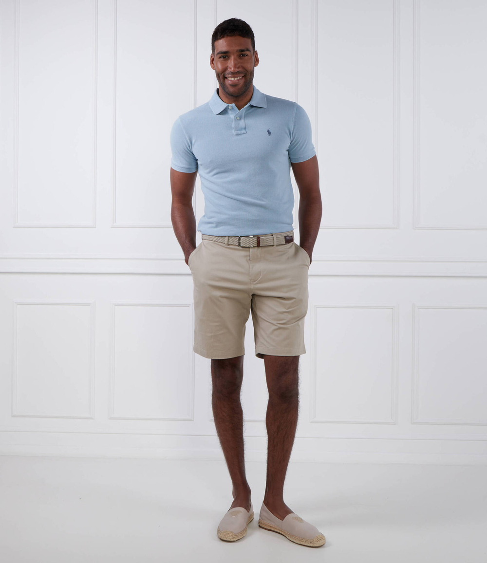 Поло Basic Mesh POLO RALPH LAUREN - голубой(710536856)