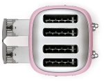 Тостер Smeg TSF03PKEU розовый