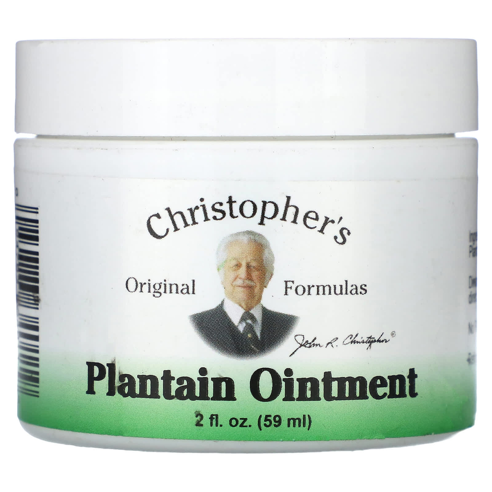 Christopher's Original Formulas, мазь с подорожником, 59 мл