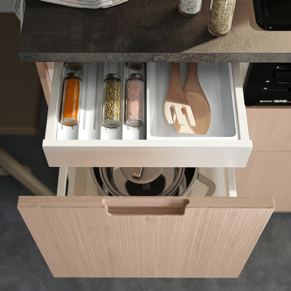 IKEA UPPDATERA  (ИКЕА УППДАТЕРА)  -  Вкладыш для специй - белый 10x50 см