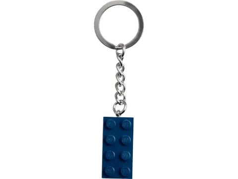 Брелок LEGO Minifigures 854237 Синий кубик 2х4