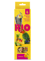 RIO (Рио) Палочки для средних попугаев с тропическими фруктами (2*75 г)