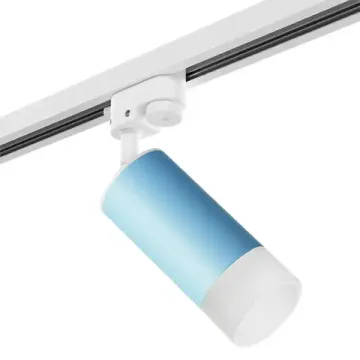 Трековый светильник однофазный 1*GU10 R1T43531 белый/голубой Rullo Lightstar
