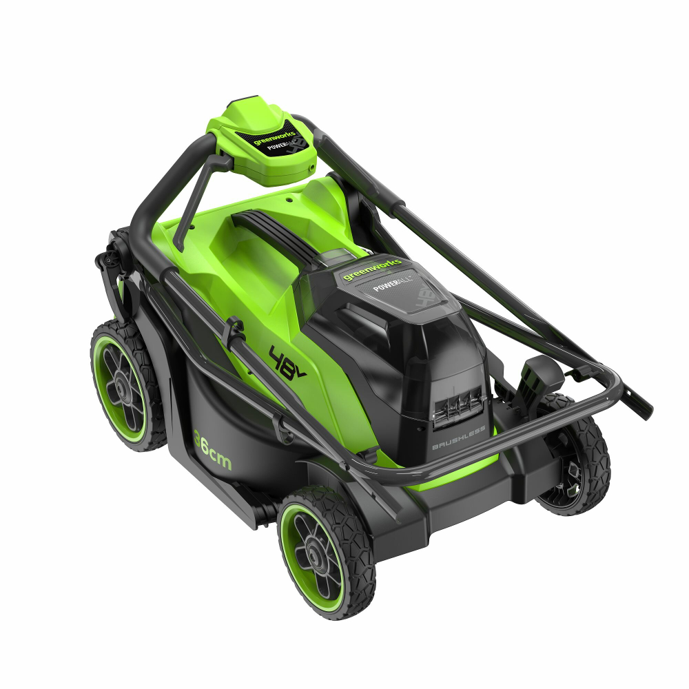 Газонокосилка аккумуляторная Greenworks GD24X2LM361, 2х24V, 36 см, бесщеточная, без АКБ и ЗУ,2520707