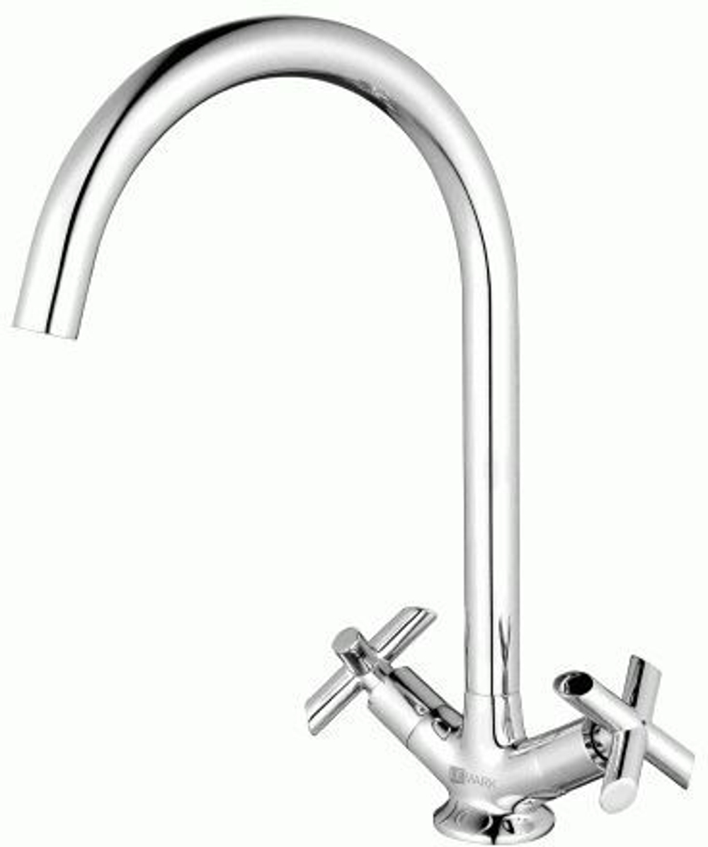 смеситель кухня LEMARK Practica,с высоким поворотным изливом, хром LM7504C